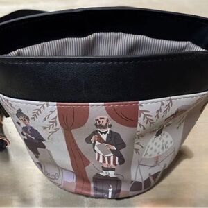 Disney Parks Haunted Mansion Pull String Closure Bag